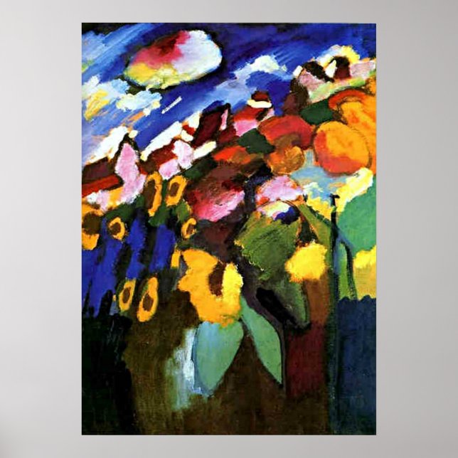 Kandinsky - Murnau Garden Poster (Front)