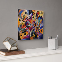 Kandinsky Musical Abstract Art