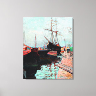 Kandinsky - Odessa Port Canvas Print