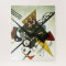 Kandinsky On White II Painting Abstract Art
