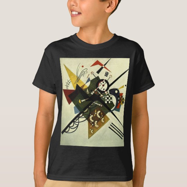 Kandinsky On White II T-Shirt (Front)