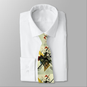 Kandinsky On White II Tie