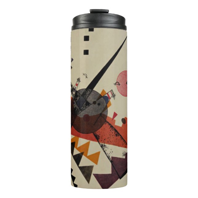 Kandinsky - Orange Thermal Tumbler (Front)