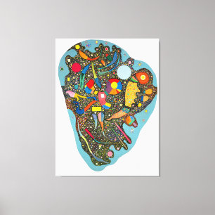 KANDINSKY - ORDERED ACCUMULATION - 1938 - CANVAS PRINT