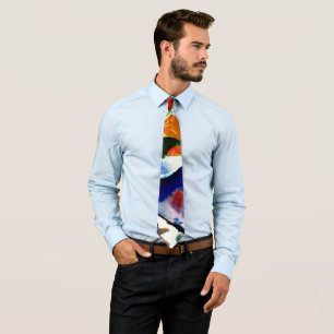 Kandinsky - Painting with Green Centre Tie