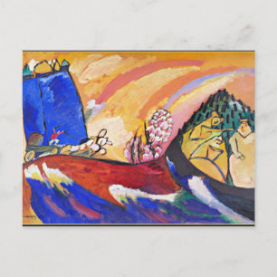 Kandinsky - Painting with Troika Postcard