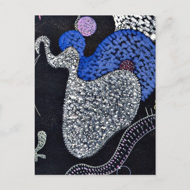 Kandinsky - Pointille Postcard (Front)