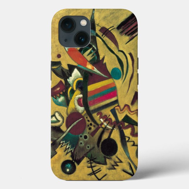 Kandinsky Points Abstract Canvas Painting Case-Mate iPhone Case (Back)