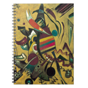 Kandinsky Points Abstract Canvas Painting Notebook