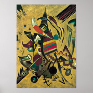 Kandinsky Points Abstract Canvas Painting Poster