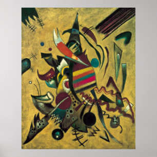 Kandinsky Points Abstract Canvas Painting Poster