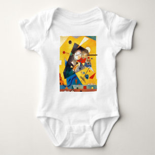 Kandinsky Quiet Harmony Abstract Art Baby Bodysuit