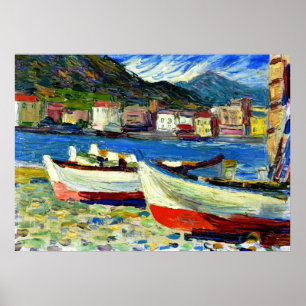 Kandinsky - Rapallo Boats Poster