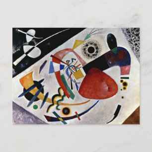 Kandinsky - Red Spot II Postcard