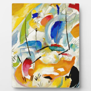 Kandinsky Sea Battle 1913 Plaque
