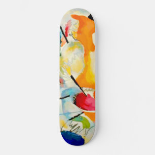 Kandinsky Sea Battle 1913 Skateboard