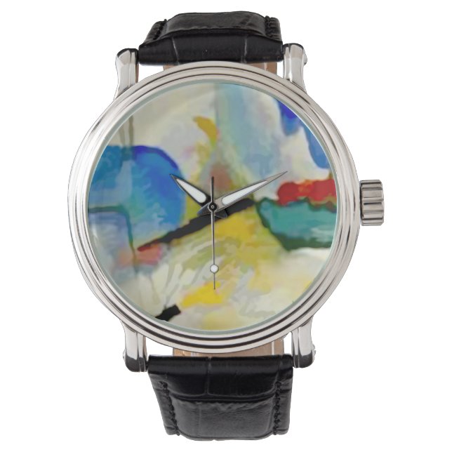 Kandinsky Sea Battle 1913 Watch (Front)