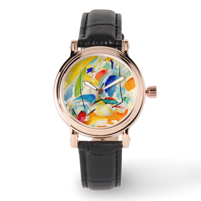Kandinsky Sea Battle 1913 Watch (Front)
