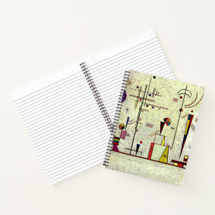 Kandinsky - Serious-Fun, abstract art, Notebook