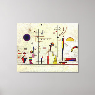 Kandinsky - Serious-Fun  Canvas Print
