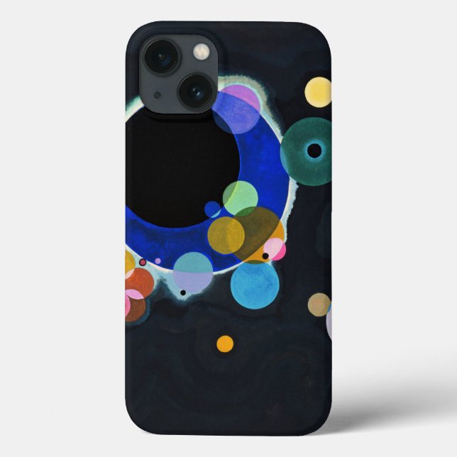 Kandinsky Several Circles Abstract Case-Mate iPhone Case (Back)