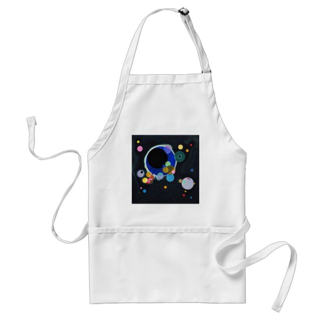 Kandinsky Several Circles Abstract Standard Apron (Front)
