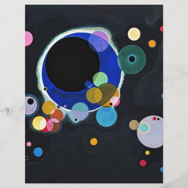 Kandinsky Several Circles Artwork (Front)