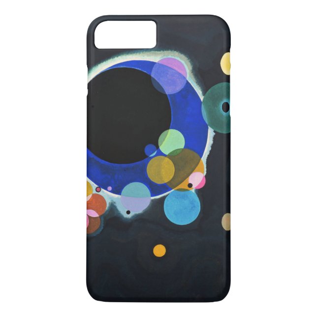 Kandinsky Several Circles Artwork Case-Mate iPhone Case (Back)