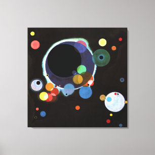 Kandinsky - Several Circles Canvas Print