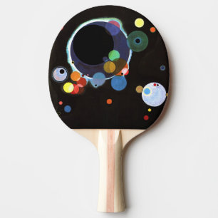 Kandinsky - Several Circles Ping Pong Paddle