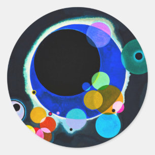 Kandinsky Several Circles Stickers