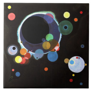 Kandinsky - Several Circles Tile