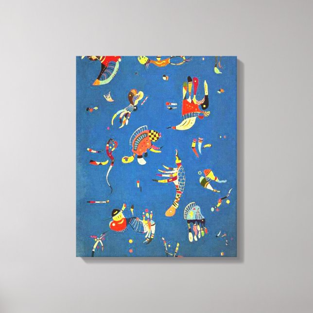 Kandinsky - Sky Blue Canvas Print (Front)