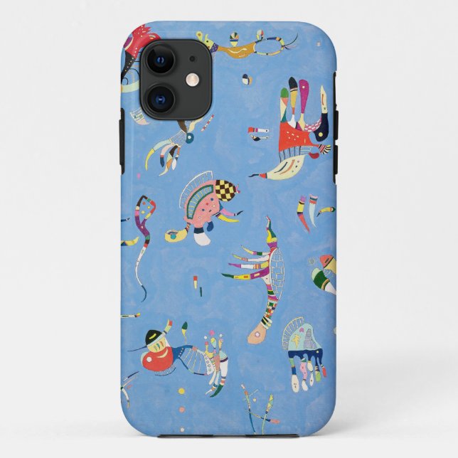 Kandinsky Sky Blue Case-Mate iPhone Case (Back)