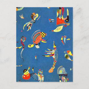 Kandinsky - Sky Blue Postcard