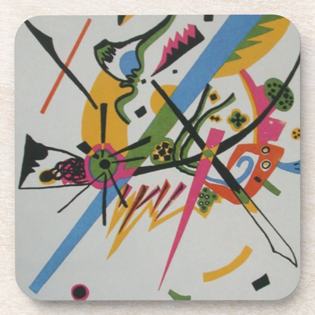 Kandinsky Small Worlds Kleine Welts I Coaster (Front)