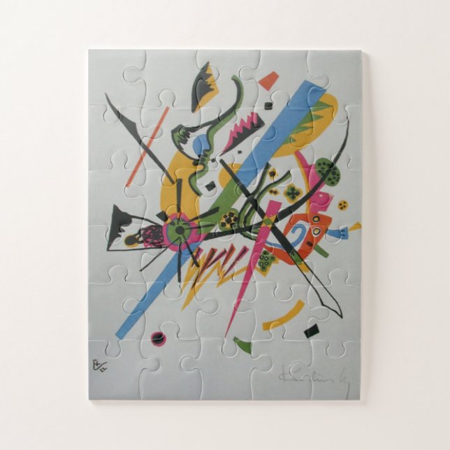 Kandinsky Small Worlds Kleine Welts I Painting Art Jigsaw Puzzle (Vertical)