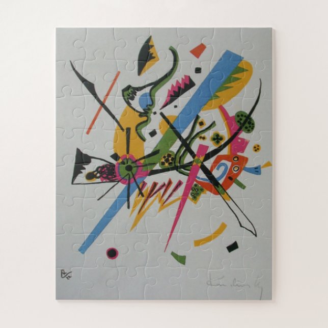 Kandinsky Small Worlds Kleine Welts I Painting Art Jigsaw Puzzle (Vertical)