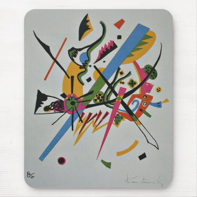 Kandinsky - Small Worlds Mouse Mat (Front)