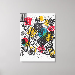 Kandinsky - Small Worlds V, abstract art Canvas Print