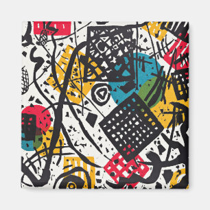 Kandinsky - Small Worlds V, abstract art Magnet