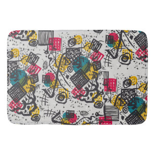 Kandinsky Small Worlds V Abstract Classic Bath Mat