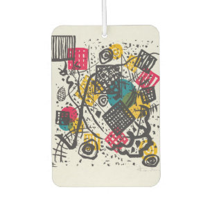 Kandinsky Small Worlds V Abstract Classic Car Air Freshener