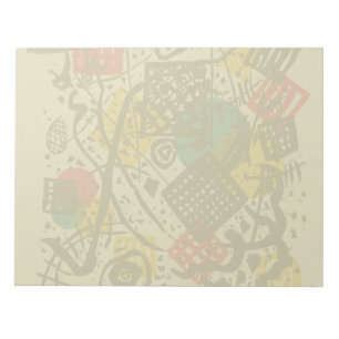 Kandinsky Small Worlds V Abstract Classic Notepad