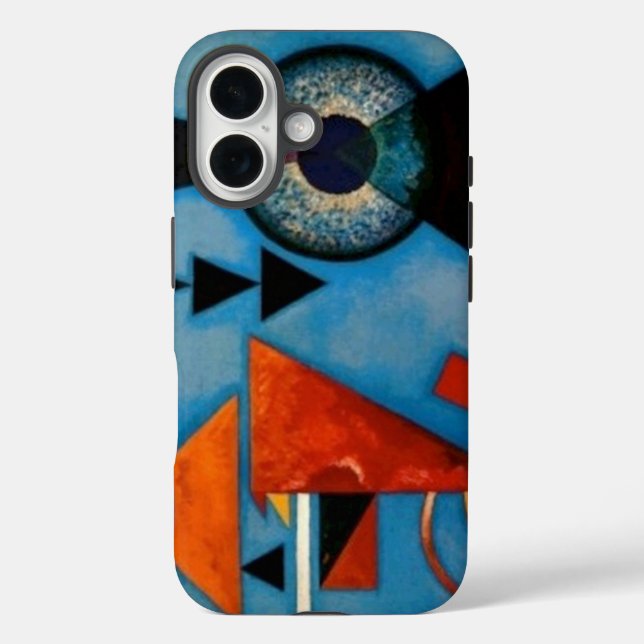 Kandinsky Soft Hard Abstract Case-Mate iPhone Case (Back)