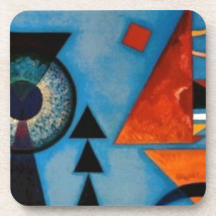 Kandinsky Soft Hard Abstract Coaster