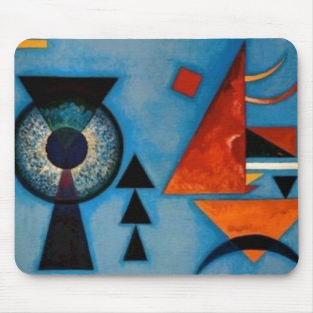 Kandinsky Soft Hard Abstract Mouse Mat (Front)