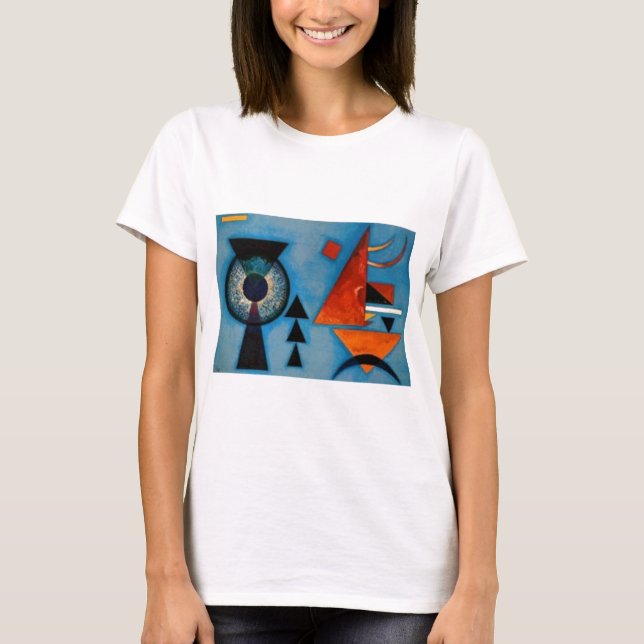 Kandinsky Soft Hard Abstract T-Shirt (Front)