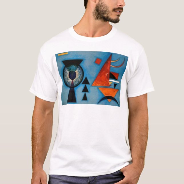 Kandinsky Soft Hard Abstract T-Shirt (Front)