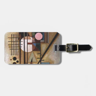 Kandinsky Softened Construction Luggage Tag